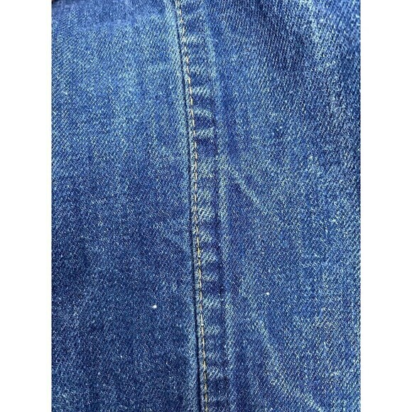 1970s Levi’s vintage orange Tab 646 Flare Jeans Circa 1970s 34 X 36 - Picture 12 of 12